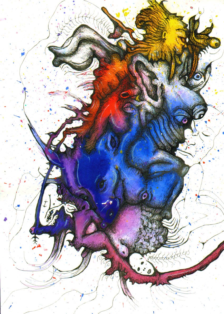 SoniaHivert's tweet photo. The Kiling of bull #taureau #bull #draw #drawing #inks #encres #hasarddesencres #randominks #artsingulier #dessin #outsiderart #figurativedrawing #figurativeart #artwork #art #drawingoftheday #soniahivert #ink https://t.co/iZgMgmsRaa