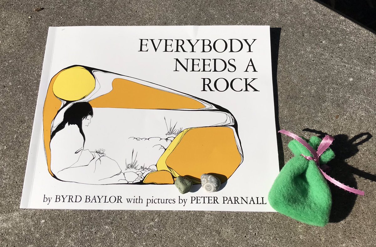 EphesusSTEAM's tweet photo. Taking some time to enjoy the weather and think about what makes each of us and our rocks special with @Lezotte303 https://t.co/MKjFtfi1EY