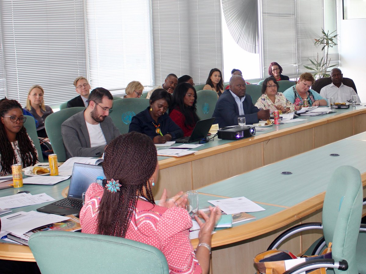 UNFPA_Namibia's tweet photo. The @UNNamibia Partnership Framework #UNPAF meeting brought together stakeholders from Ministries, Academia, and Civil Society to discuss the way forward in achieving #SocialTransformation in the fields of #health, #education, #socialprotection, and protection against #violence. https://t.co/daZM5wB6i6