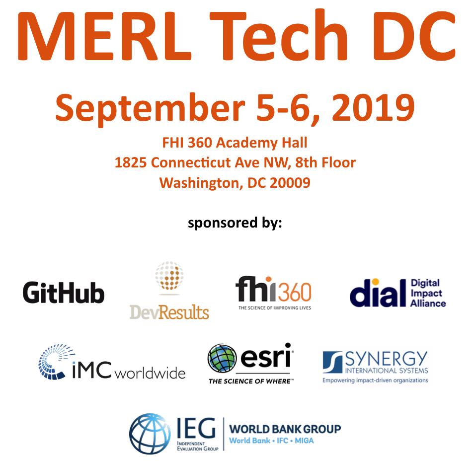 DAIGlobal's tweet image. Attending @MERLTech conference at @fhi360 this week? Don&apos;t miss our own @carmentedesco speaking about: #women in #ICT4d, managing #devdata &amp;amp; dashboards to track violence in schools buff.ly/2W7aJdq