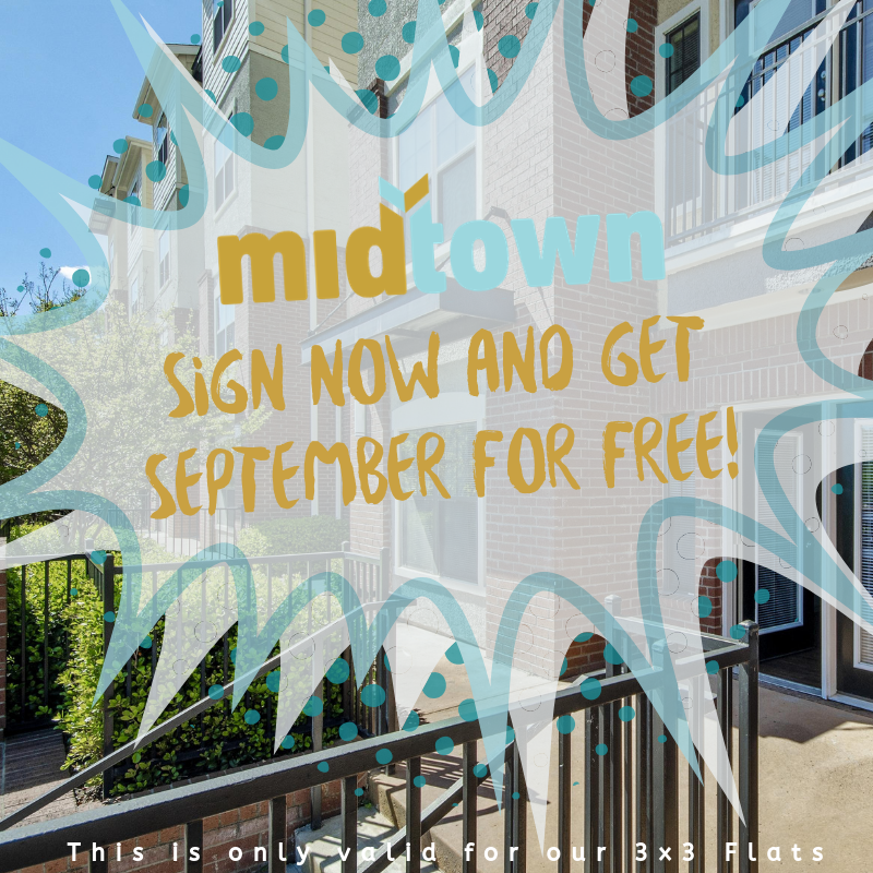 Don't pay rent until October!
We have the perfect special for you
LIMITED SPACES AVAILABLE