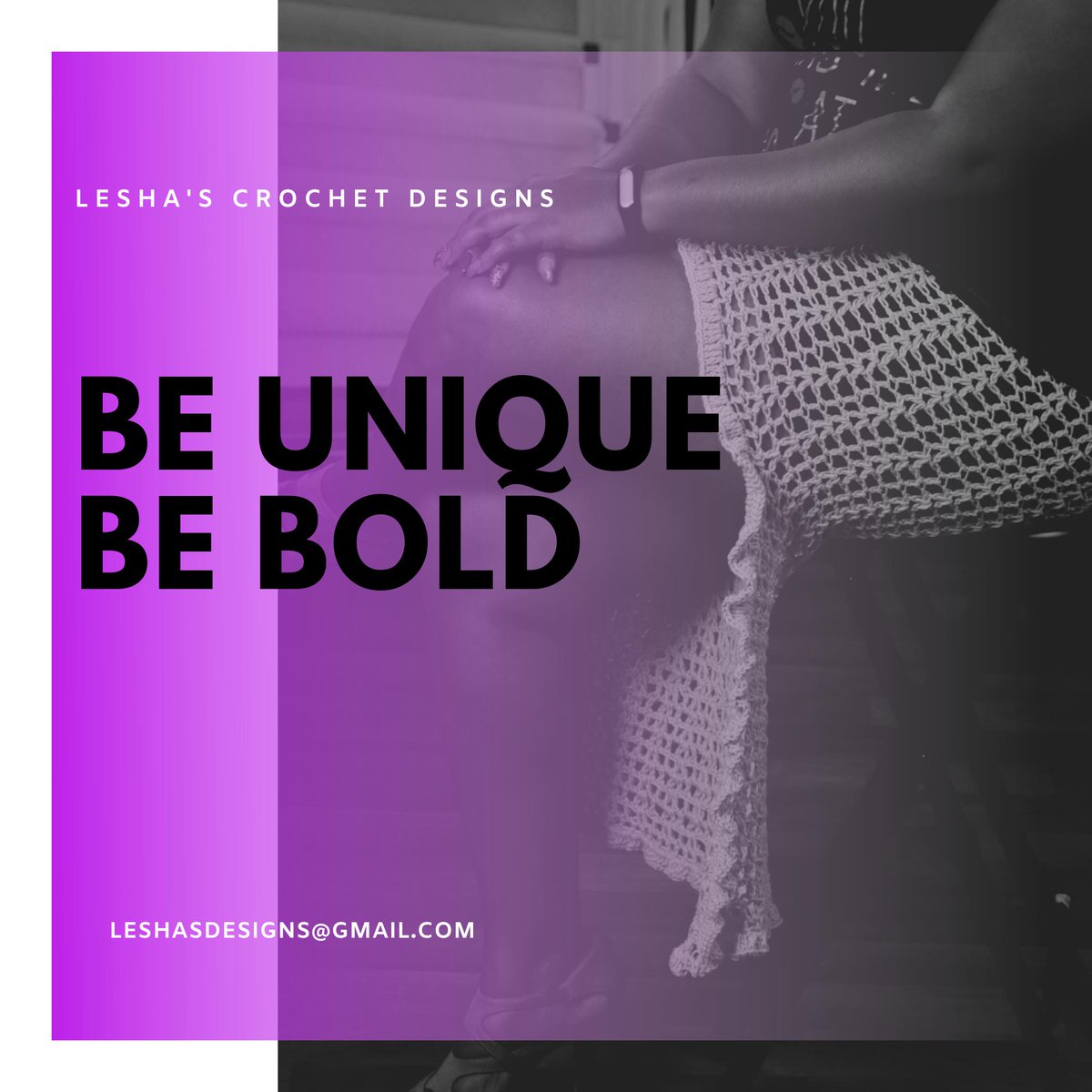 leshascrochet's tweet photo. Stand out from the rest...
.
.
.
.
.
#lcd #leshascrochetdesigns #crochetfashion #yesitscrochet #crochetartist #fiberartist #uniquefashion #businessowner https://t.co/NpAjFUjcNs