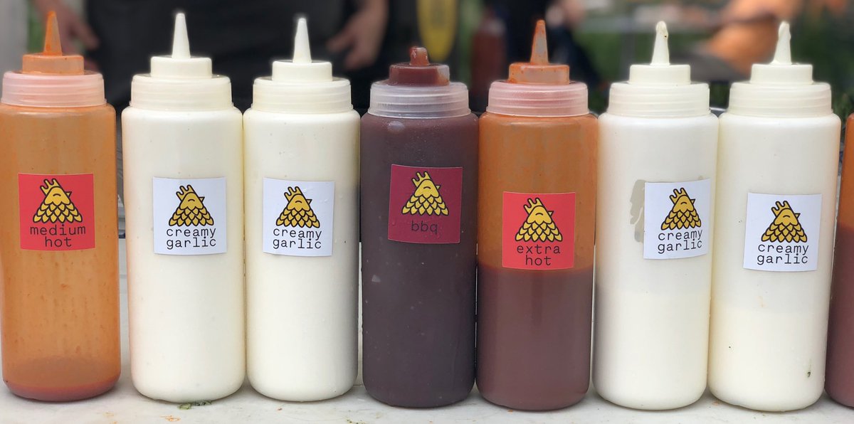 Get saucy with <a href="/cnrguys/">cnrguys</a> tmrw! Our Open Market is back on from 11-2. Shop local, grab lunch &amp; enjoy live 🎶. See you on the South Plaza!
