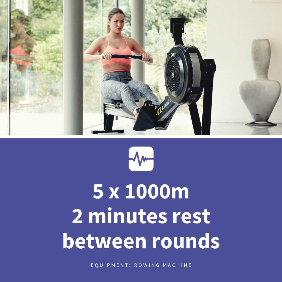 Here's a midweek workout to energise and freshen the mind, just add a rowing machine and willpower! 

Hire available for a range of premium cardio equipment. Get in touch or head to our website for more information.

Hire now: tinyurl.com/y3mvbu5j