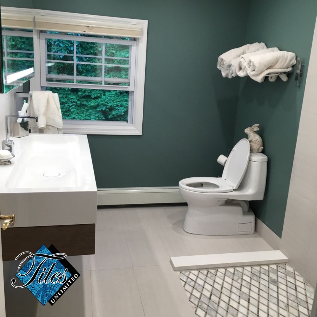 TilesUnlimited's tweet photo. How can we make your house into a home? Well, check out the master bath and guest bath our Tile Consultant Francesca helped design for Sandy! Looks awesome! https://t.co/NOjE62eqTf