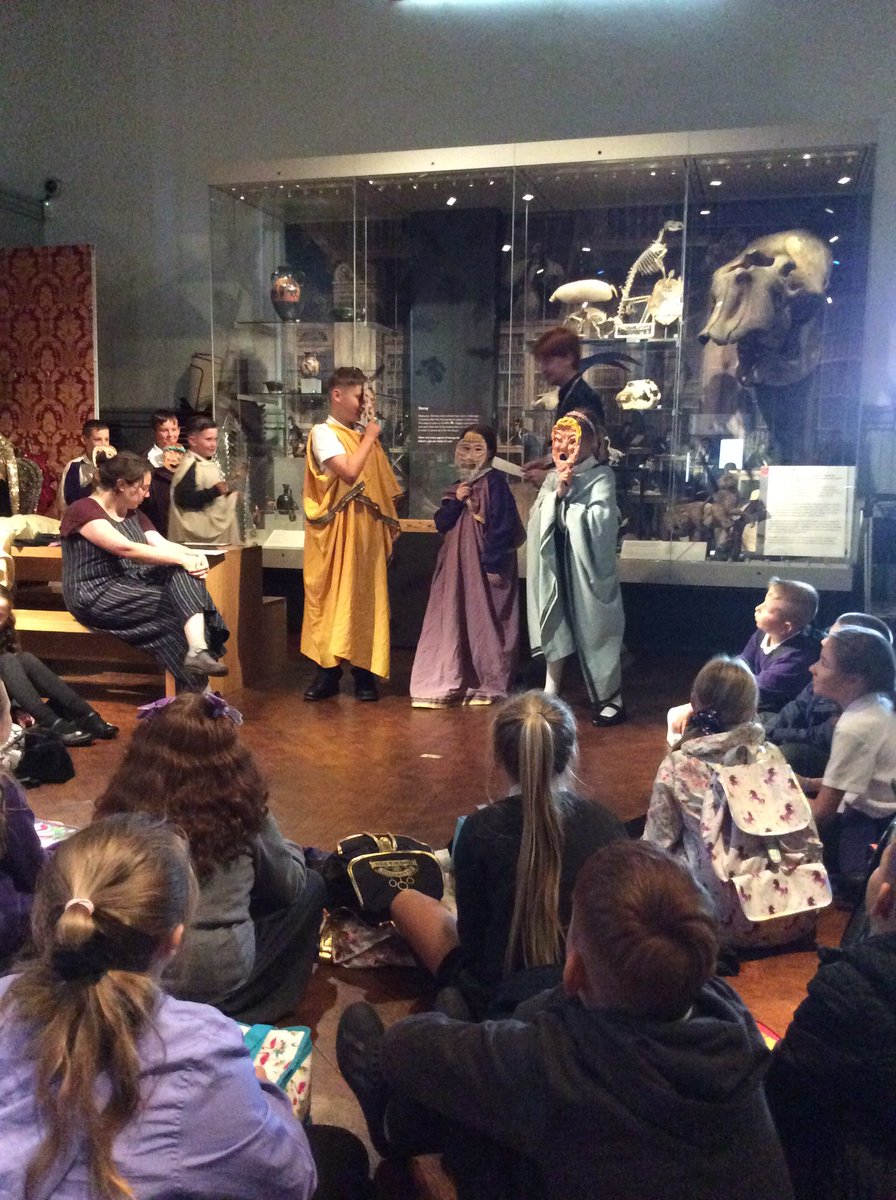 What a fabulous day today on our school trip to Durham University to learn about the Ancient Greeks.