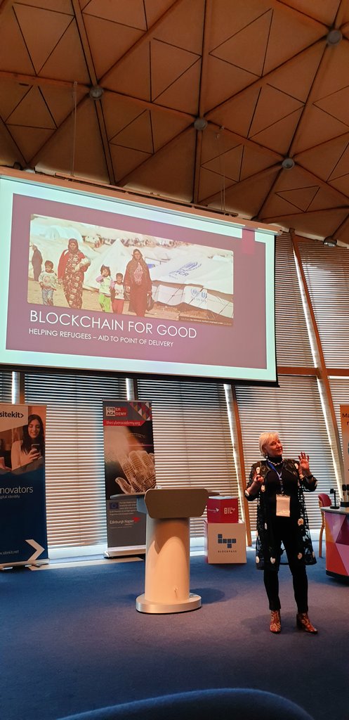 #Crypto19 #SecRev  Professor Christine Bamford launches <a href="/womenscoin/">Women's Coin</a> in Scotland. In years to come can you say "I was there". Watch this space for the age of Humtech, via crypto currency &amp; blockchain for good.#WomensCoin The golden coin with a heart of gold 💛#economicempowerment