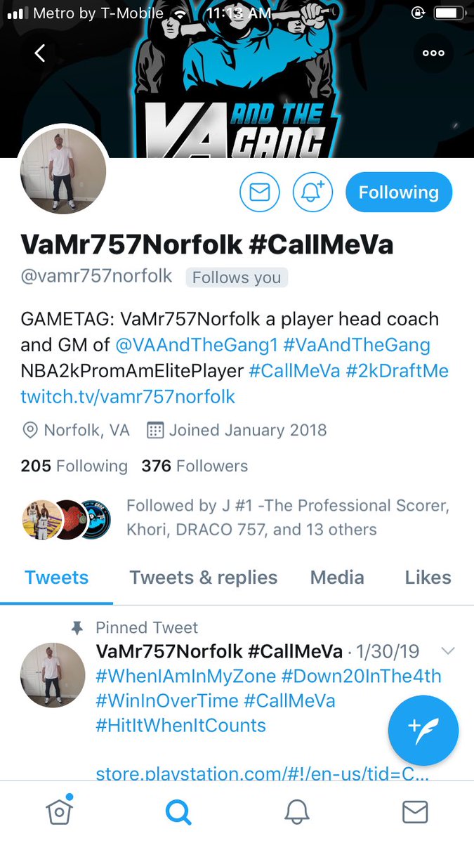 VaAndTheGang1's tweet photo. @vamr757norfolk #CallMeVa #MrSeason3Ready #VaAndTheGanG https://t.co/pp0tbjQ93o