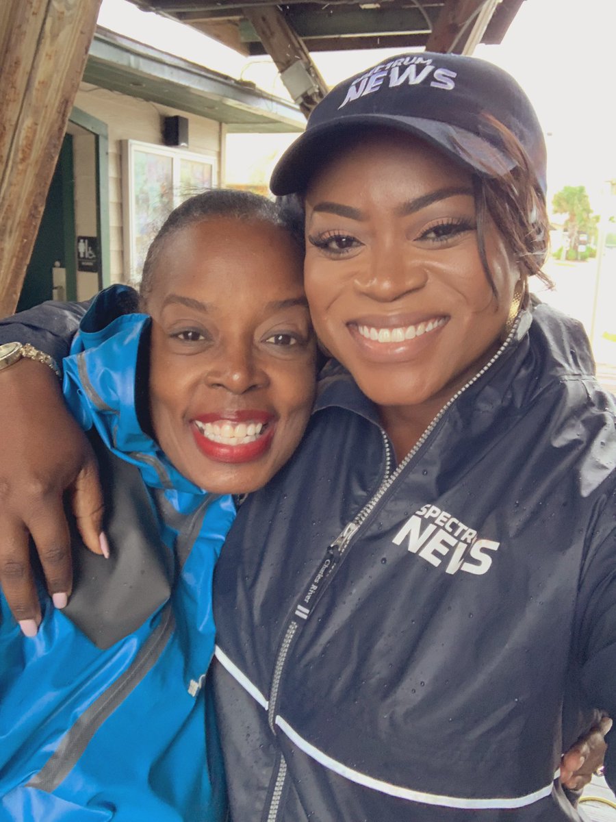 Full circle moment! Literally two days after graduation I went to <a href="/WESH/">WESH 2 News</a> in Orlando for a family vacation- then ditched my family to go and shadow <a href="/gpbwesh/">Gail Paschall-Brown</a> for the day. I learned so much from one of the best to ever do it! Ten years later I ran into her on storm coverage today.