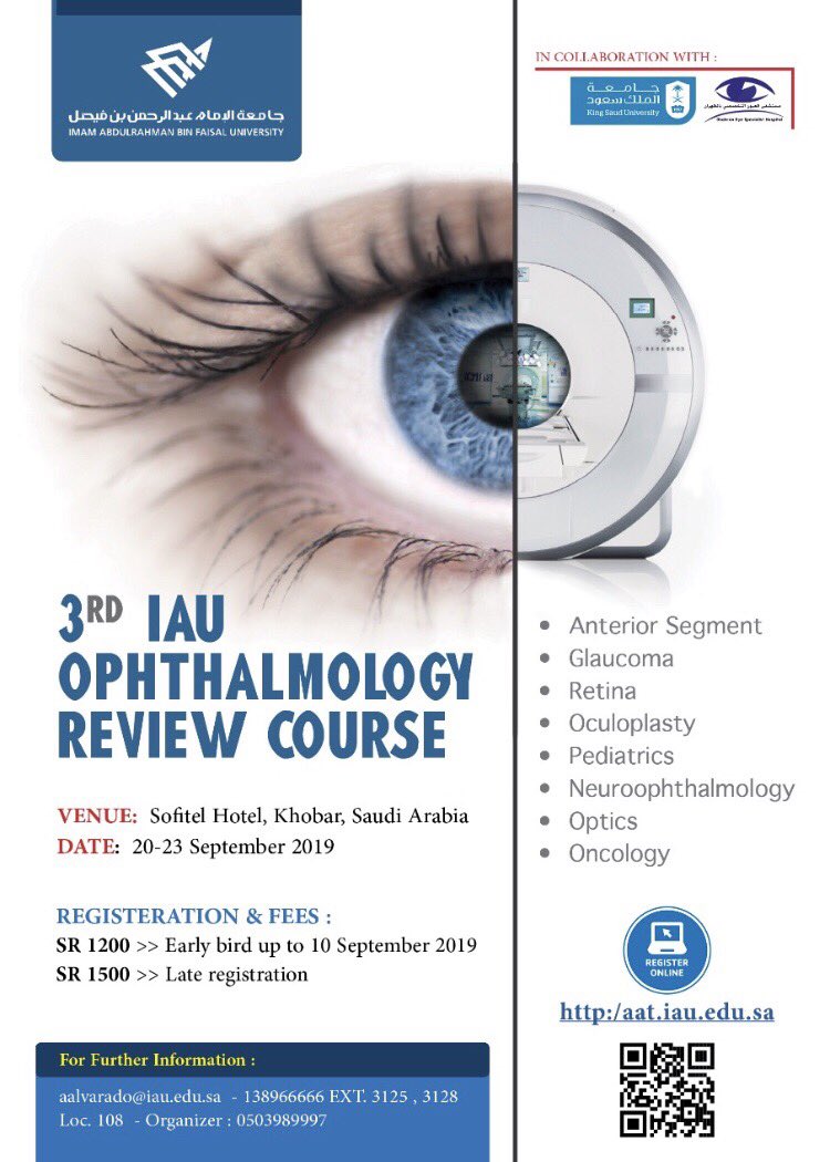 🛎 Early Bird registration with discounted fee for #IAUORC 2019 has been extended till Tuesday September 10th !