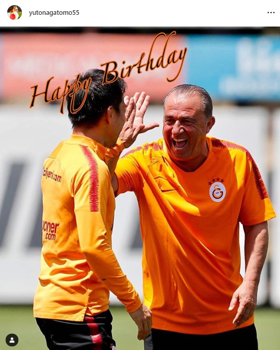 Yuto Nagatomo: \\Happy birthday mister     \\ 