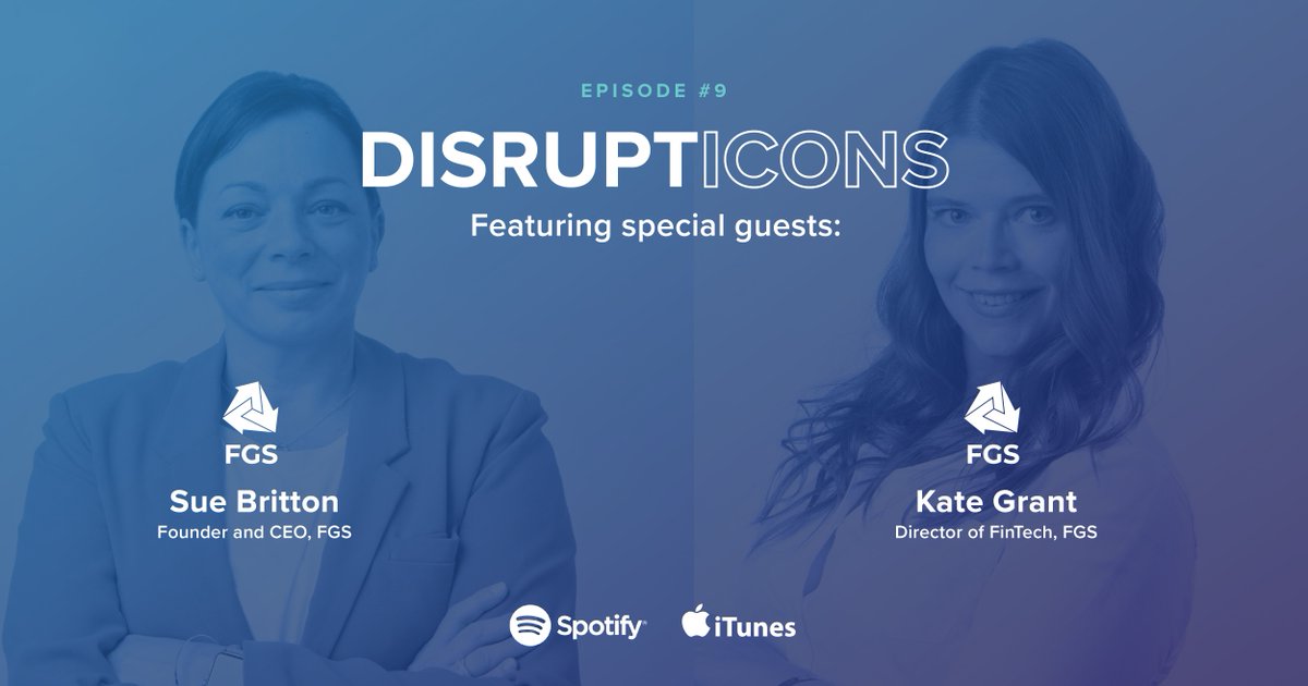 fingrowthsyn's tweet photo. New Episode Alert! Discover how we are working towards a common goal - success across the Canadian FinTech Ecosystem with @SueBrittonFGS and @KateLGrant
Listen on Spotify https://t.co/ilayfGj4sr and iTunes https://t.co/FwnlHdfPg8 #TheDisrupticons #DiscoverWithFGS https://t.co/tDFqY0BHMp