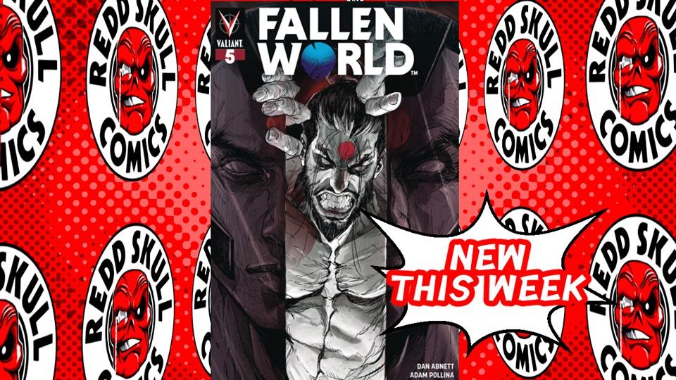 redd_skull's tweet image. The Siege of Sontaku Sector continues, as Rai's forces combat those of the terrible Bloodfather.
Can Bloodshot be saved from his ultimate fate? 
What does the future of 4002 hold for these characters?
#FALLENWORLD @ValiantComics #NCBD