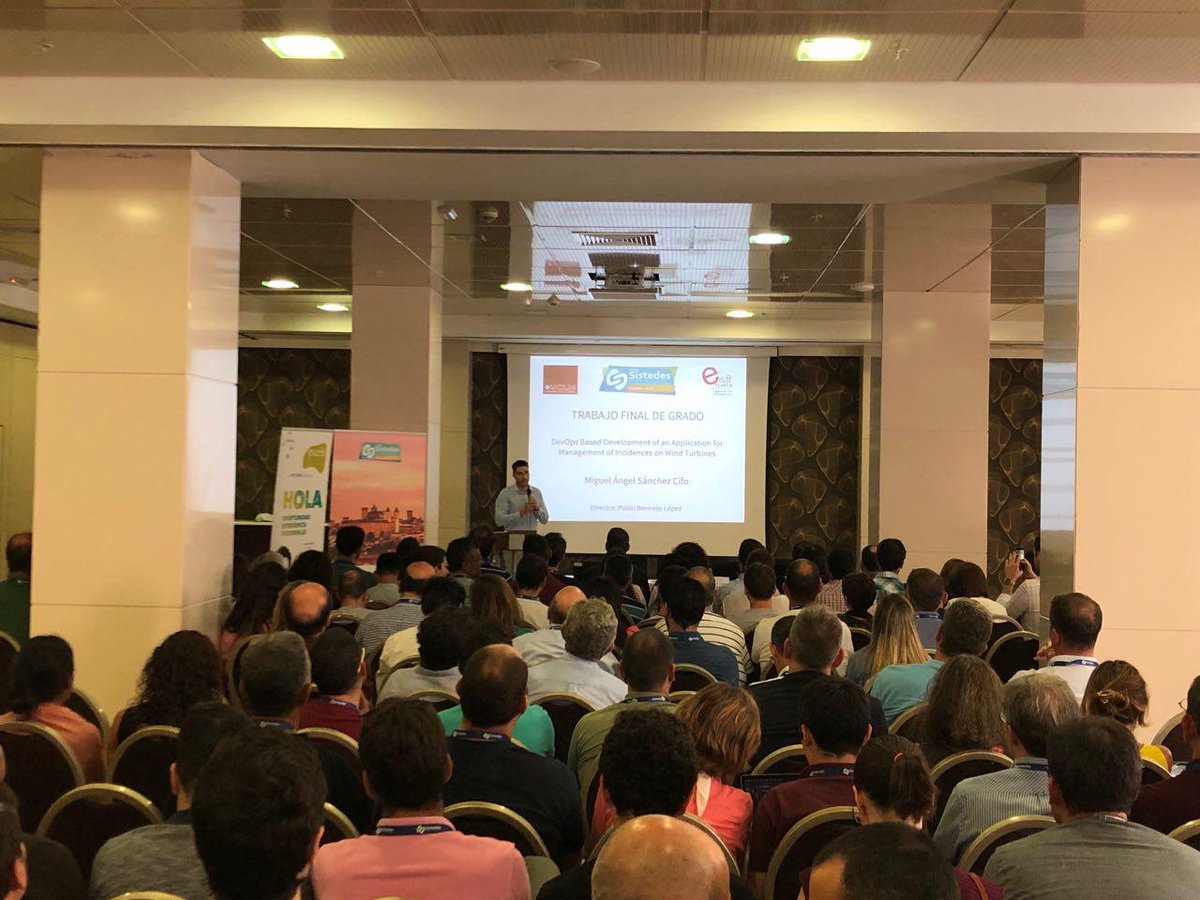 Premio SISTEDES-everis al mejor Trabajo Fin de Grado a D. Miguel Ángel Sánchez Cifo (<a href="/miguelascifo/">Miguel Ángel S. Cifo</a>) de la Universidad de Castilla-La Mancha. Trabajo titulado "DevOps Based Development of an Application for Management of Incidences on Wind Turbines".<a href="/sistedes/">sistedes</a>2019 @sistedes <a href="/everis/">김영록</a>