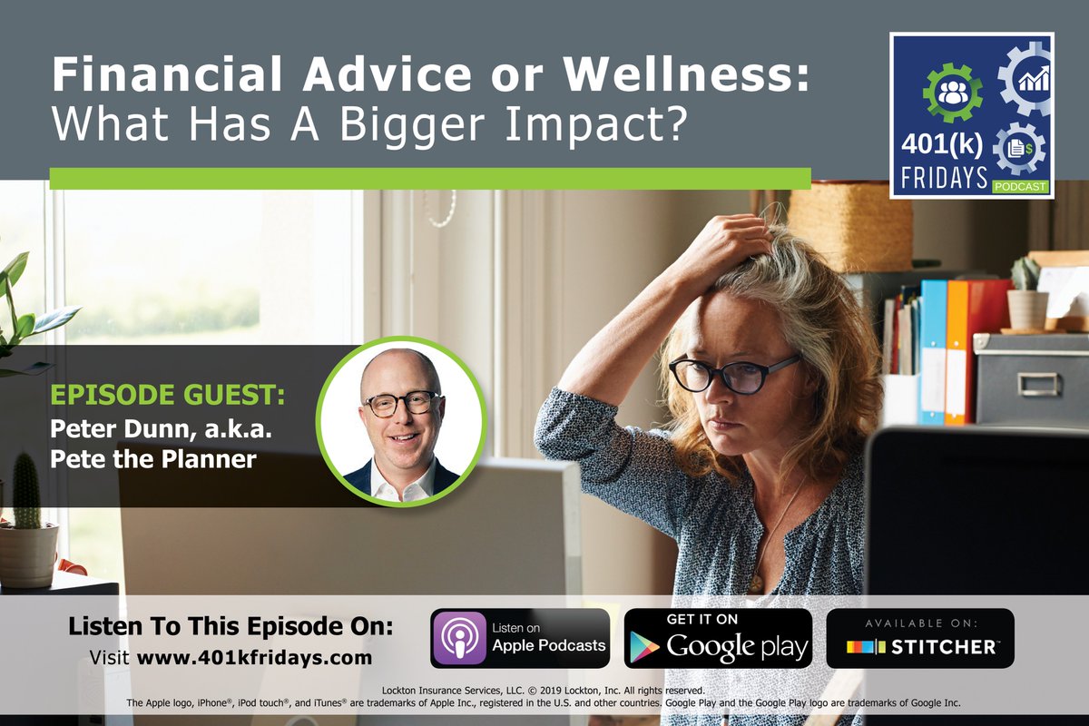Thanks <a href="/PeteThePlanner/">Peter Dunn</a> for joining me this week! Good food for thought, love that I said something better than you for once! #401k

Apple Podcasts - apple.co/2krDggD
GooglePlay - bit.ly/2krDrbN
Spotify - spoti.fi/2YxUmaE
Website - bit.ly/2lwr0M8