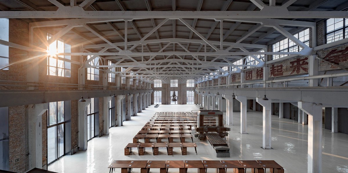 Archidust_'s tweet photo. Re-Veil in Shanxi, China by Superimpose Architecture
#ReVeil #Design #Heritage #Exhibitioncentre #Auditorium #Frame #Wallpainted #Wall #Brick #Interior #Window #Door #Glassroof #Roof #Doubleglazedwindow #Concretefloor #Ceiling #Light
https://t.co/YOjbfxYsbB https://t.co/5Krbj9nQpf