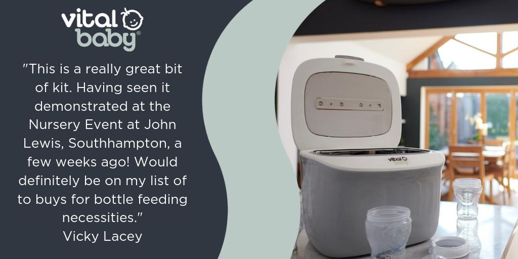 vital baby nurture pro uv steriliser