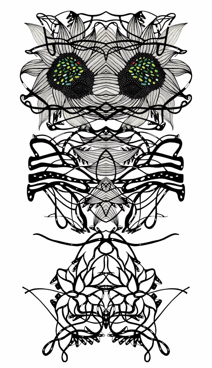 AmenaZaman1's tweet image. Totem of flowers 
#blinkvisualoffering 
#iamabuilder
#original
#digital
#abstract
#art