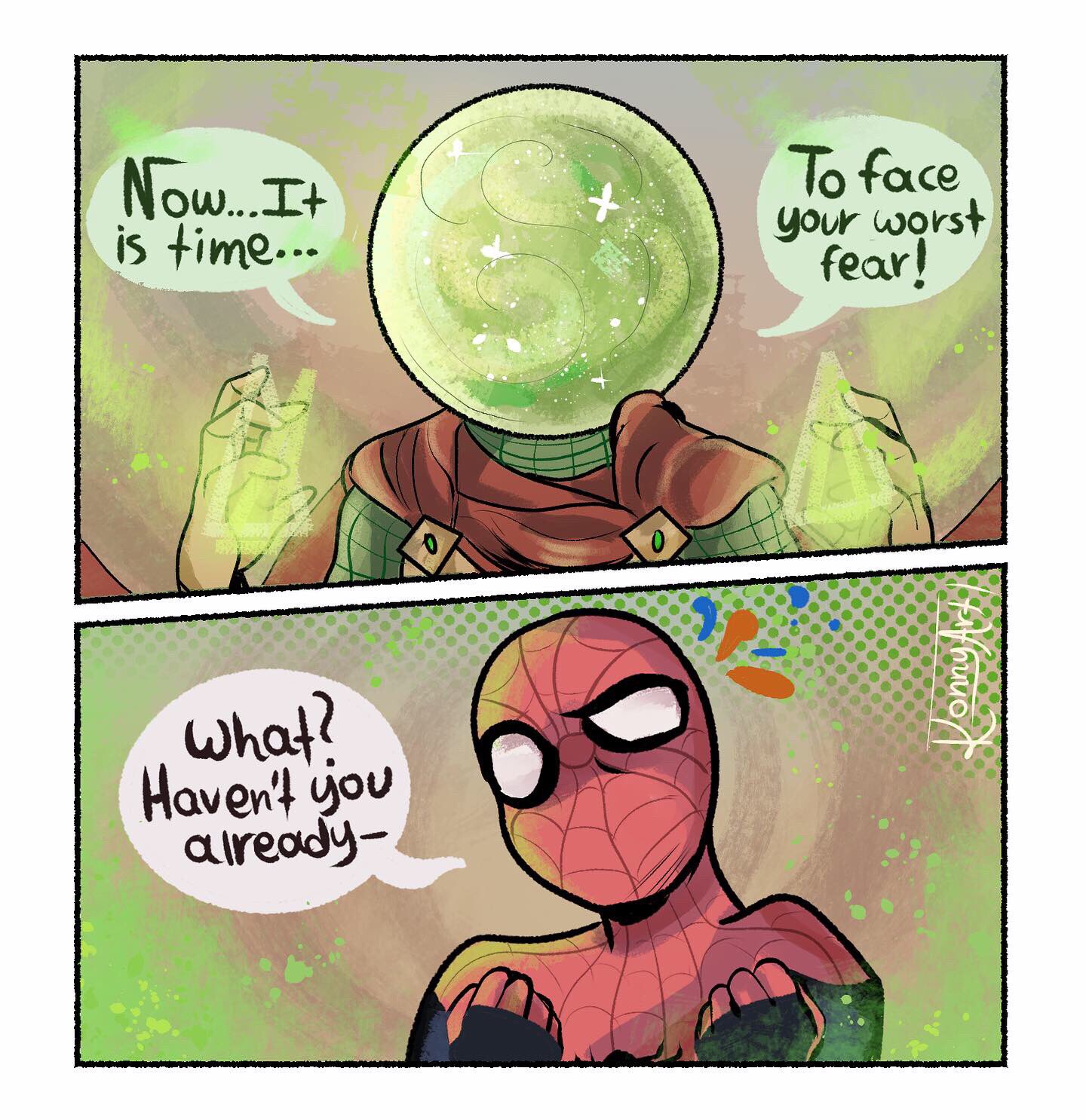 Connie Tsichlogianni on Twitter "So I heard Tom Holland has a fear of