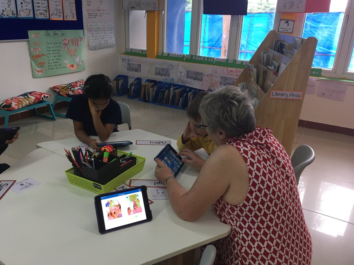 tinapeji_21's tweet photo. I love working with @JanBellew44 and #Grade1 students as they were super engaged in using @LearningAtoZ for their #reading #assessment
#DigitalLearning
#ISHVipers #leadingourownlearning #beingreflective #seekingfeedback @ElementaryIsh @ISHydLeads @bellew https://t.co/hYmwkpuOI2