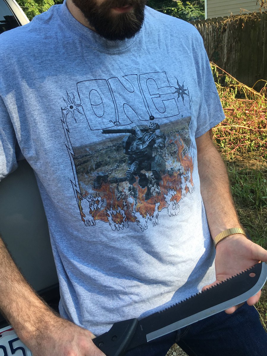 Updated the bandcamp with new shirts! 
o-n-e.bandcamp.com