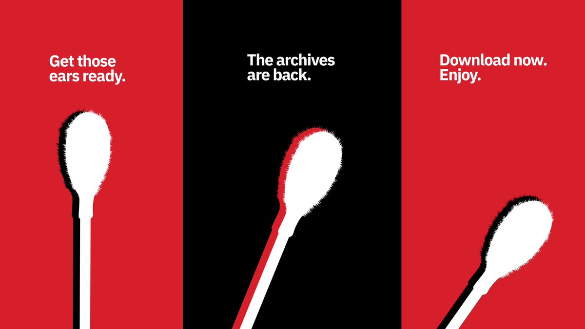 terryoinfluence's tweet photo. The next block of archive episodes is now available. 

Download seasons 1-5 wherever you get your favourite podcasts. 🎧

#DigitalBoxSet https://t.co/ZTofyFAASP