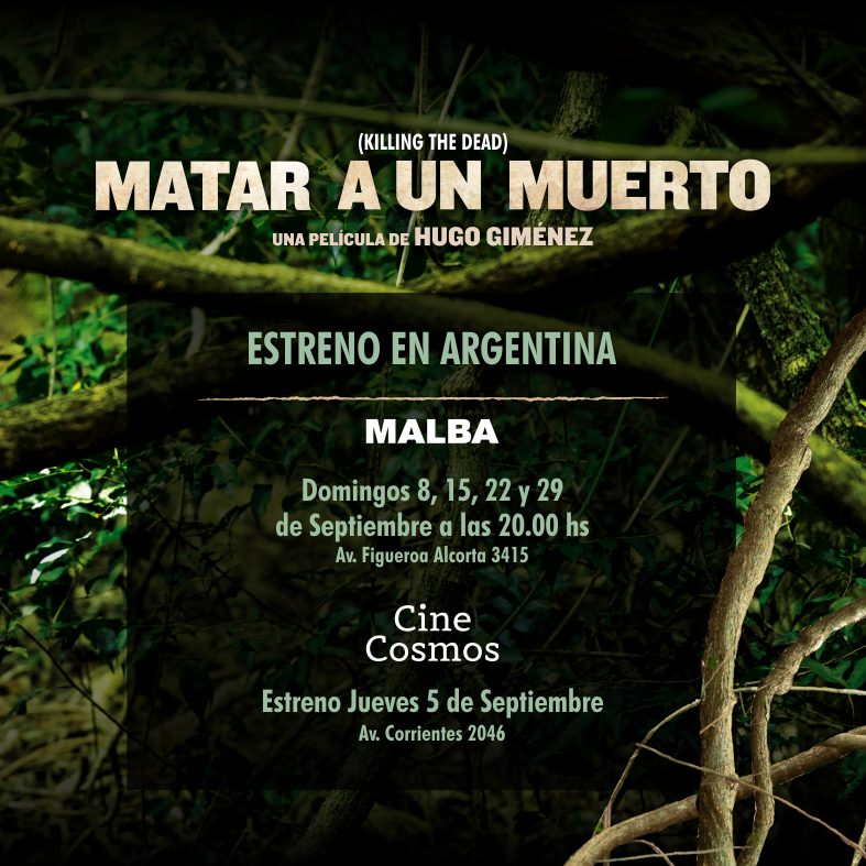 MataraunMuerto's tweet photo. 📽Estreno en Argentina.

#Cineparaguayo #MataraunMuerto
#SabatéFilms #ZonaAudiovisual
#AltamarFilms #CineLatinoamericano #PandoraFilm https://t.co/ERvpxhYmKN
