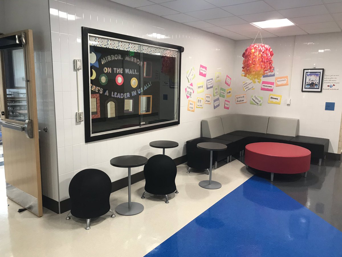 Drew Baker On Twitter Flexible Learning Spaces All Around The Newly Renovated Crestview Es How Can More Of Our Spaces Communicate Anytime Anywhere Learning Great Examples Here Supporting Lifeready Students Crestviewlib Jgdrake8