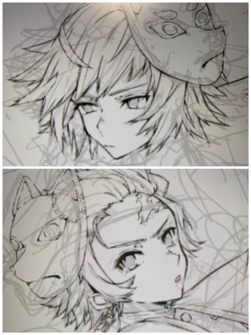 お顔は好みに描けたのでは🤔 