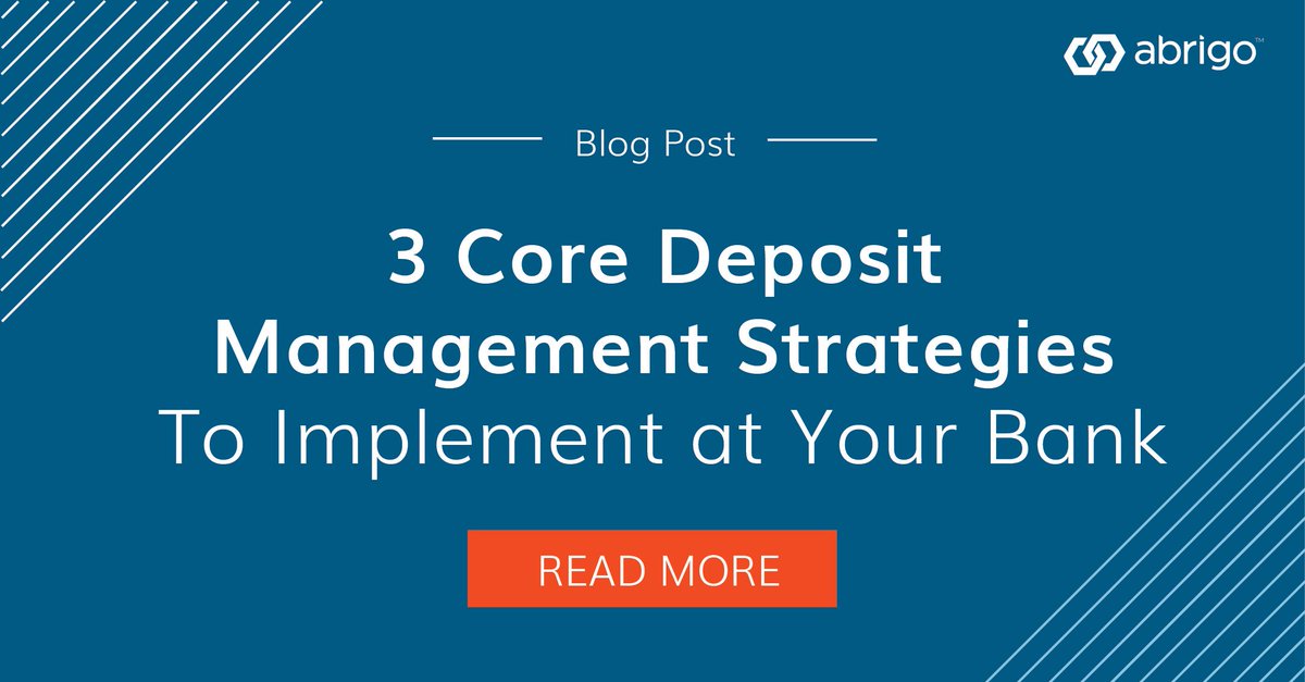 Searching for ways to get more deposits? It’s a challenging and vexing business in a strong and growing economy. Here are the 3 core deposit management strategies to implement at your FI: bit.ly/2ksXo1Y via <a href="/BankNews_Media/">BankNews Media</a>