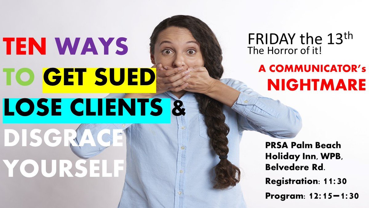 PRSAPalmBeach's tweet photo. Kick off #EthicsMonth with our September luncheon! Learn key points &amp; practical applications of the PRSA Code of Ethics. Register now at https://t.co/c8Ar8wRjtI 
#PRSA #PRSSA #GCPRC #PalmBeach  #PRethics https://t.co/MsjeKjh4ta