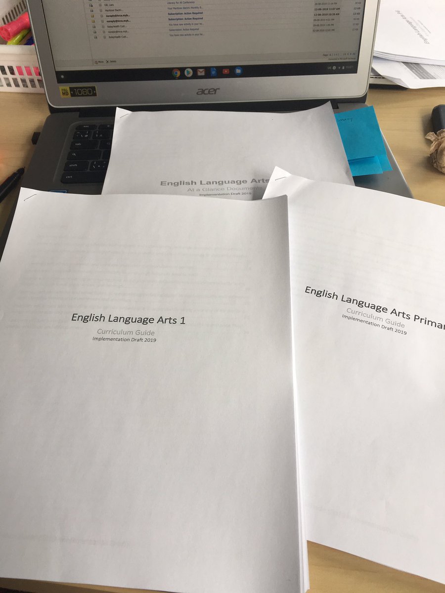 pay_karen's tweet image. Valuable conversation with my literacy coach colleagues, digging deeper into our curriculum documents. Excited to bring our conversations to schools! #hrceliteracy #seewhatiamlearning