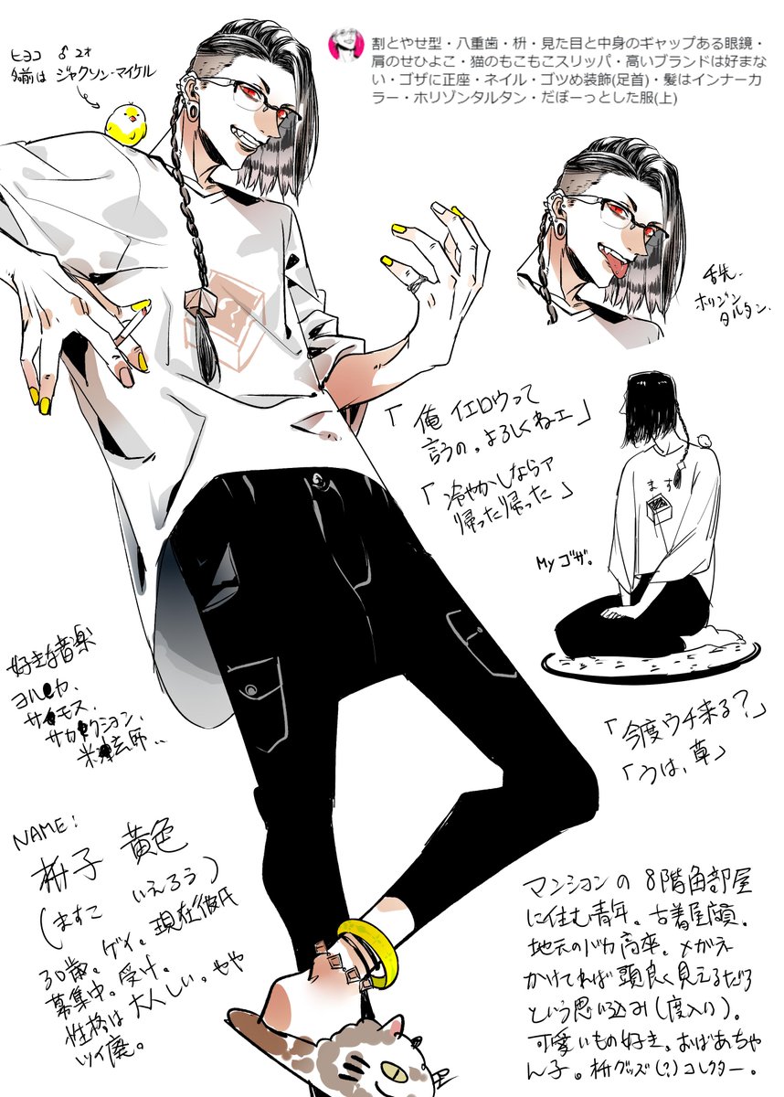 Twoucan フォロワーさんに意見を出して貰って自分をキャラ化してマンションに住まわせる の注目ツイート イラスト マンガ コスプレ モデル