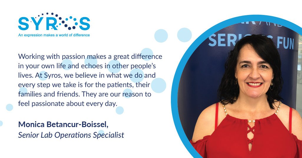 SyrosPharma's tweet photo. Passion drives us at Syros #OurExpression https://t.co/GR2NaRYx1m