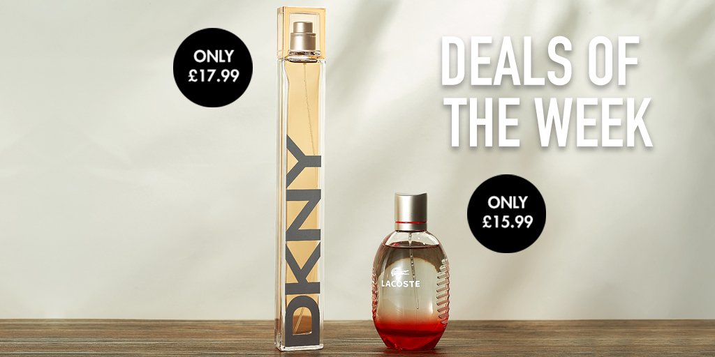 ThePerfumeShop's tweet image. This weeks top savings! 😍

Shop now: ow.ly/cDx950vUWhl
(T&amp;amp;C's apply. Offer ends 9am 11th Sept)