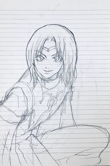 幻水2ルックとテンガアールらくがき 
