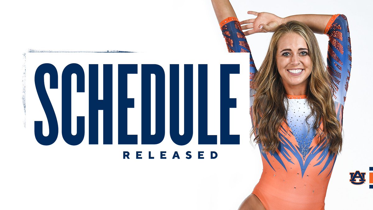 AuburnGym's tweet photo. 🚨MARK YOUR CALENDAR🚨

Our 2⃣0⃣2⃣0⃣ schedule is OUT!

📰» https://t.co/oH3cd8T6Nf
🗓️» https://t.co/nMu8DqqaIH

#WarEagle https://t.co/mK8p668Ozg