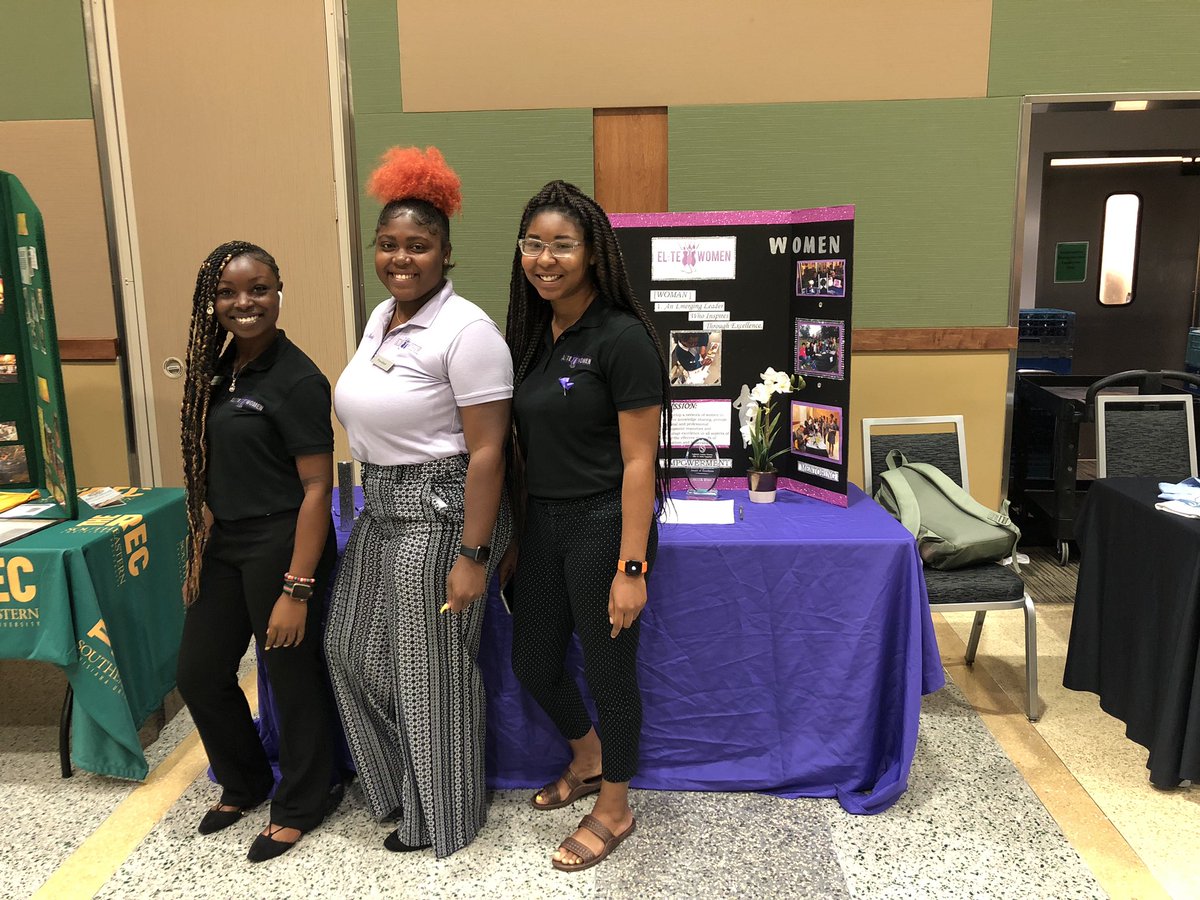 SoutheasternSLC's tweet photo. New to Southeastern and interested in joining a student organization? Stop by Cool, Calm, and Connected hosted by @southeasterncse in the Student Union Ballroom! #ccc2k19 https://t.co/EFBd2ckek2