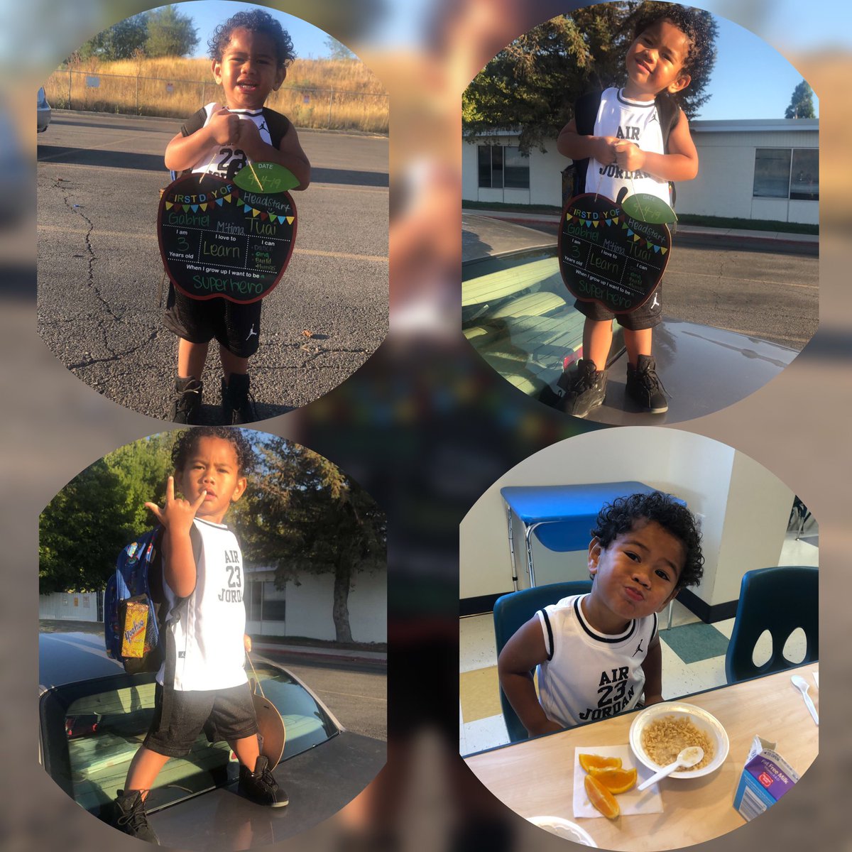 _daddysena's tweet photo. My big baby is officially in school😩 #Headstart2019💙 https://t.co/QsJIg6docg