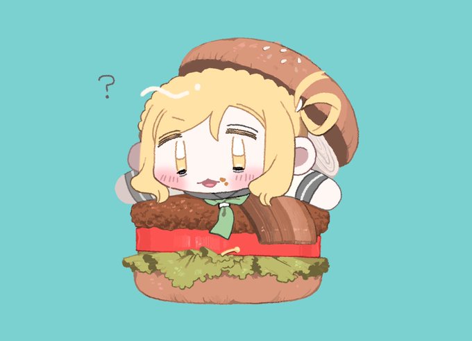 「赤面 ハンバーガー」のTwitter画像/イラスト(新着)｜18ページ目