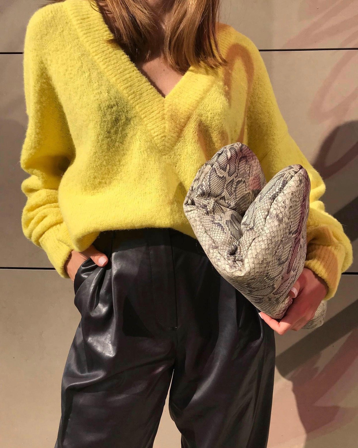 Tibi v hotsell neck sweater