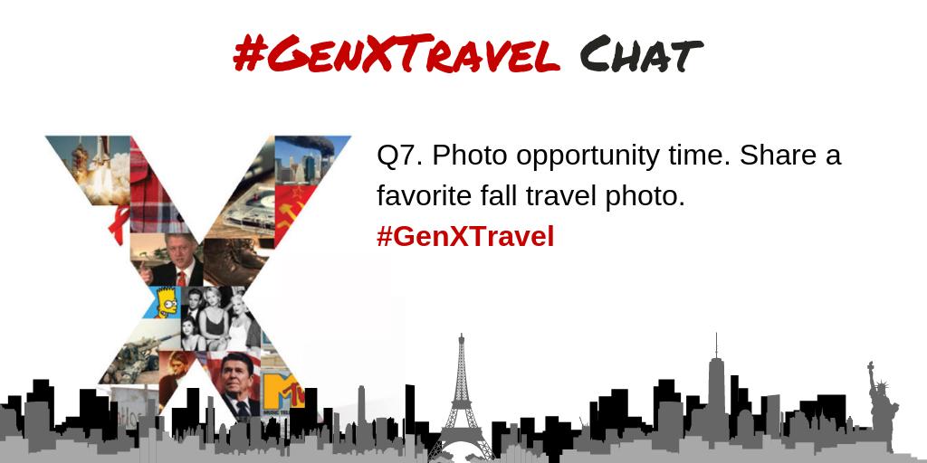 GenxtravelC's tweet photo. Q7. Photo opportunity time. Share a favorite fall travel photo. #GenXTravel https://t.co/IhuD5zAEB1