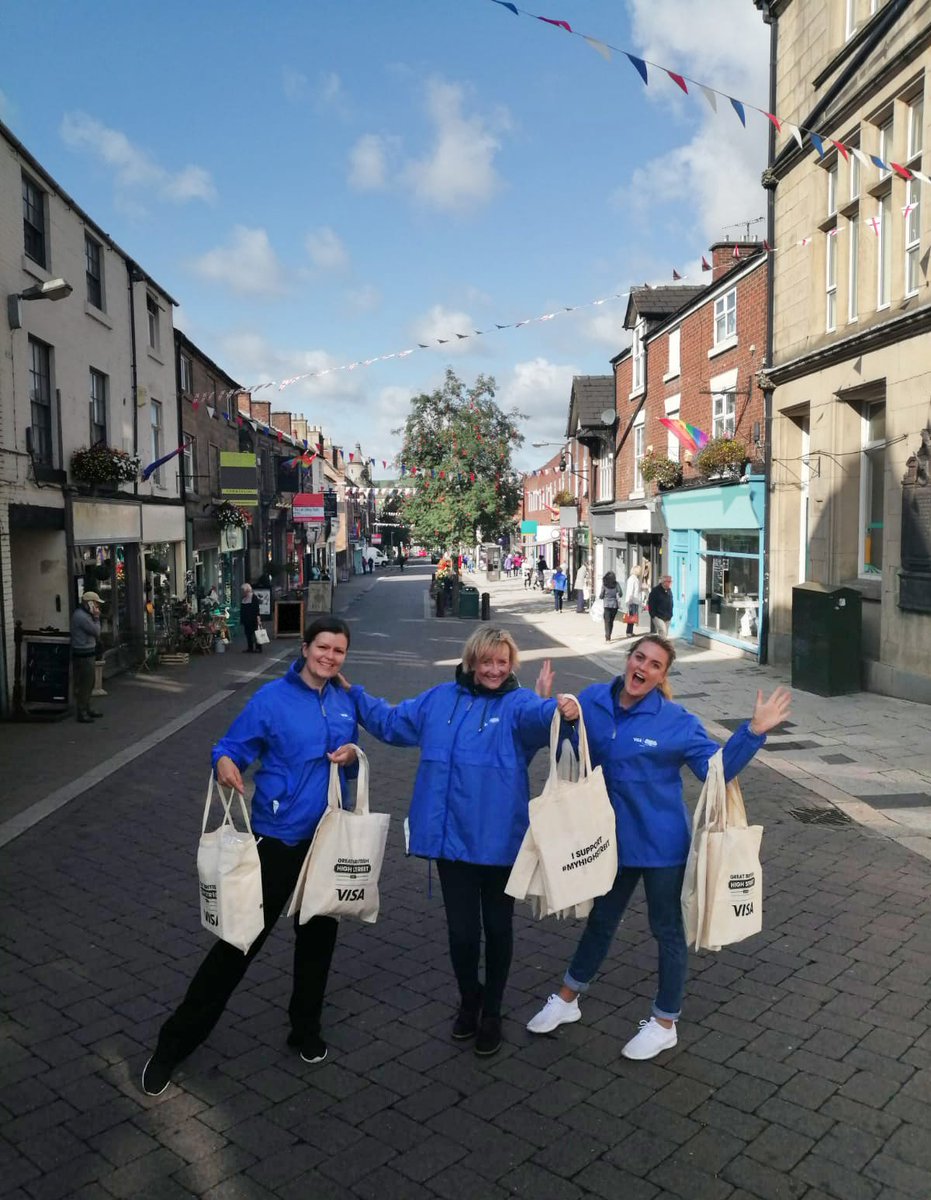 TheGBHighSt's tweet photo. Today we visited Belper! 
Show your support for all the hard work taking place on the shortlisted high streets and vote for your favourite. #MYHIGHSTREET
https://t.co/9tetSKgviC
T&amp;C's apply.
16+
Ends 7th October 2019 https://t.co/HVguVH8wIf