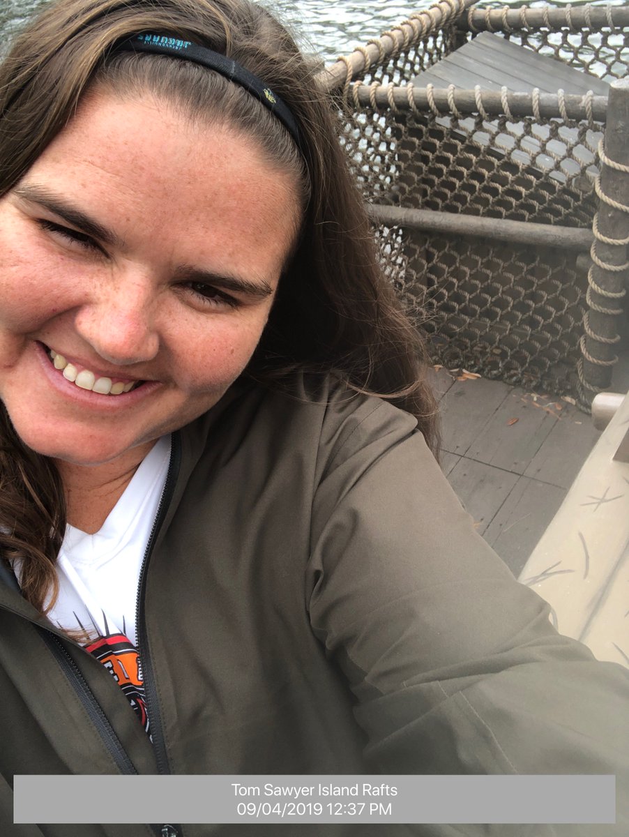 KleighM84's tweet photo. Ride 16: Tom Sawyer Island Rafts at 12:37 PM #hurricanedorian #nofps walking attraction! https://t.co/YZAxYQVsJ9