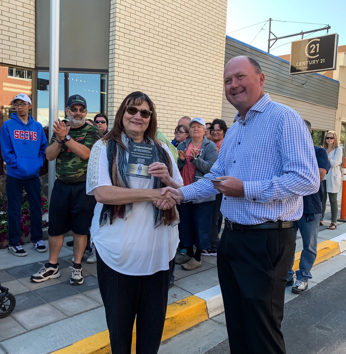 SCAbilities's tweet photo. We are so honoured that our team at #PartnersInEmployment has been nominated for the @SwiftChamber SCBEX Award for Not For Profit Biz of the Year! PIE staff works with amazing employers to promote inclusive employment across the southwest for those experiencing barriers. https://t.co/Eu3oKSneVM