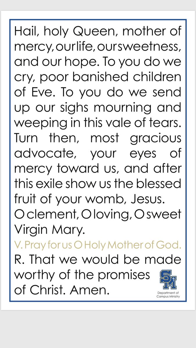 SMCHS CampusMinistry tweet media