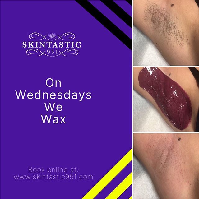 skintastic951's tweet photo. On Wednesday’s we wax.... have you booked your waxing appointment yet? Click book now on my Instagram page to see what’s available.... https://t.co/2raKGrWre6 https://t.co/nRRIzMFjlS