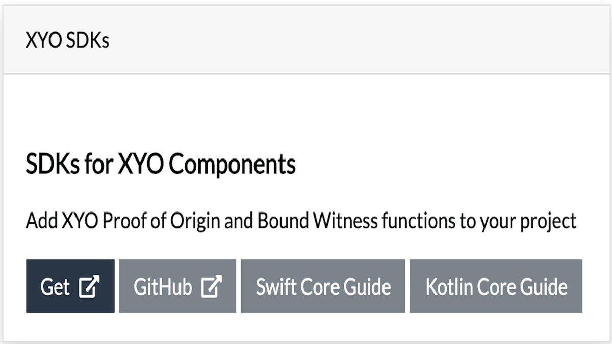 arietrouw's tweet photo. In other news, we also have released our updated 3.0 versions of the Swift and Kotlin Core SDKs. These are for low level XYO development, not for easy integration. Those will come next. #strive4perfection #xyo
Thanks @realphillorenzo for the docs!
https://t.co/LAw2gEn1rN https://t.co/QUBHOjjyZt
