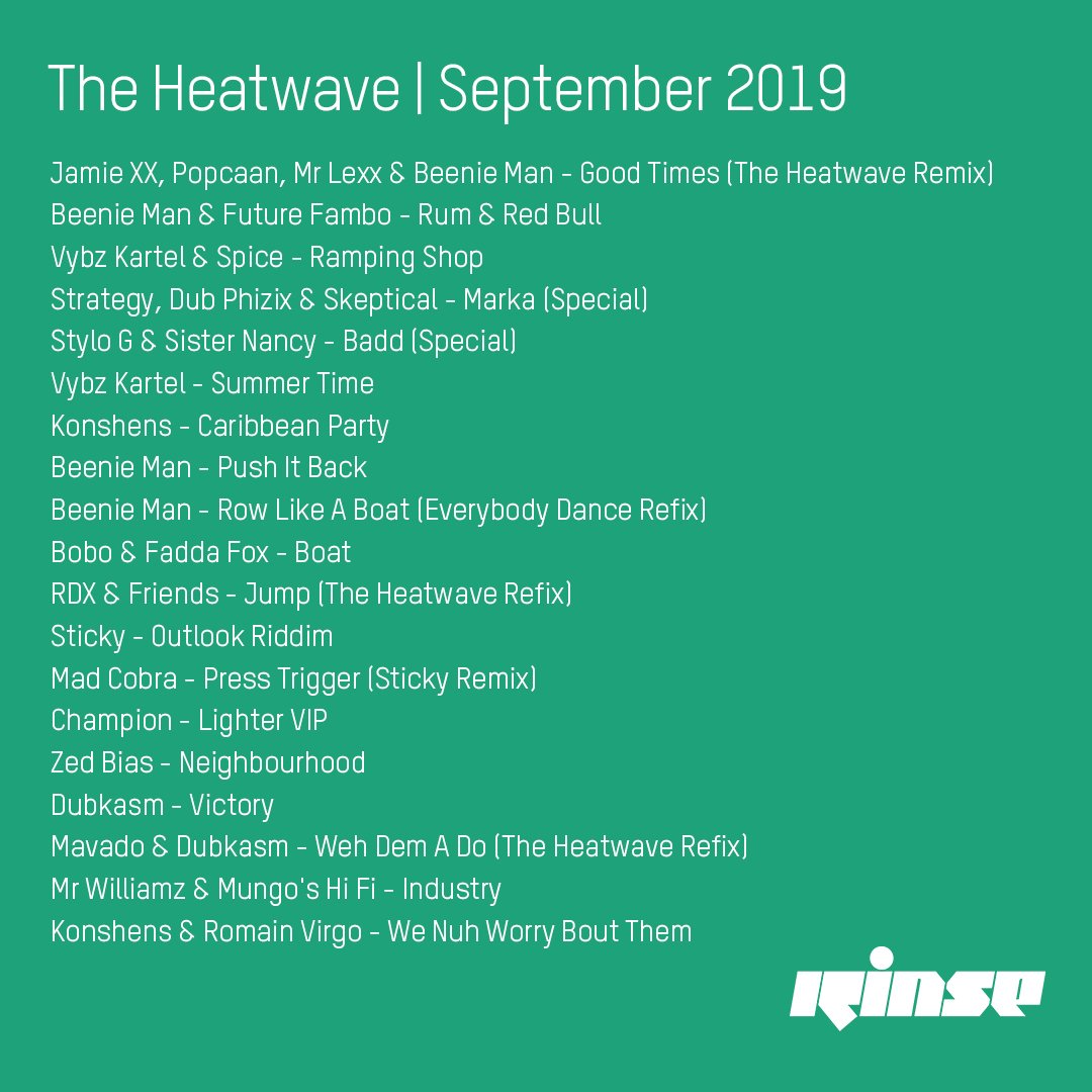 Latest @RinseFM show is dedicated to @OutlookFestival, soundtracking memories of sets we've played and raved to at Fort Punta Christo over 10 amazing years ❤️😢⁣ Listen: mixcloud.com/theheatwave/ou…