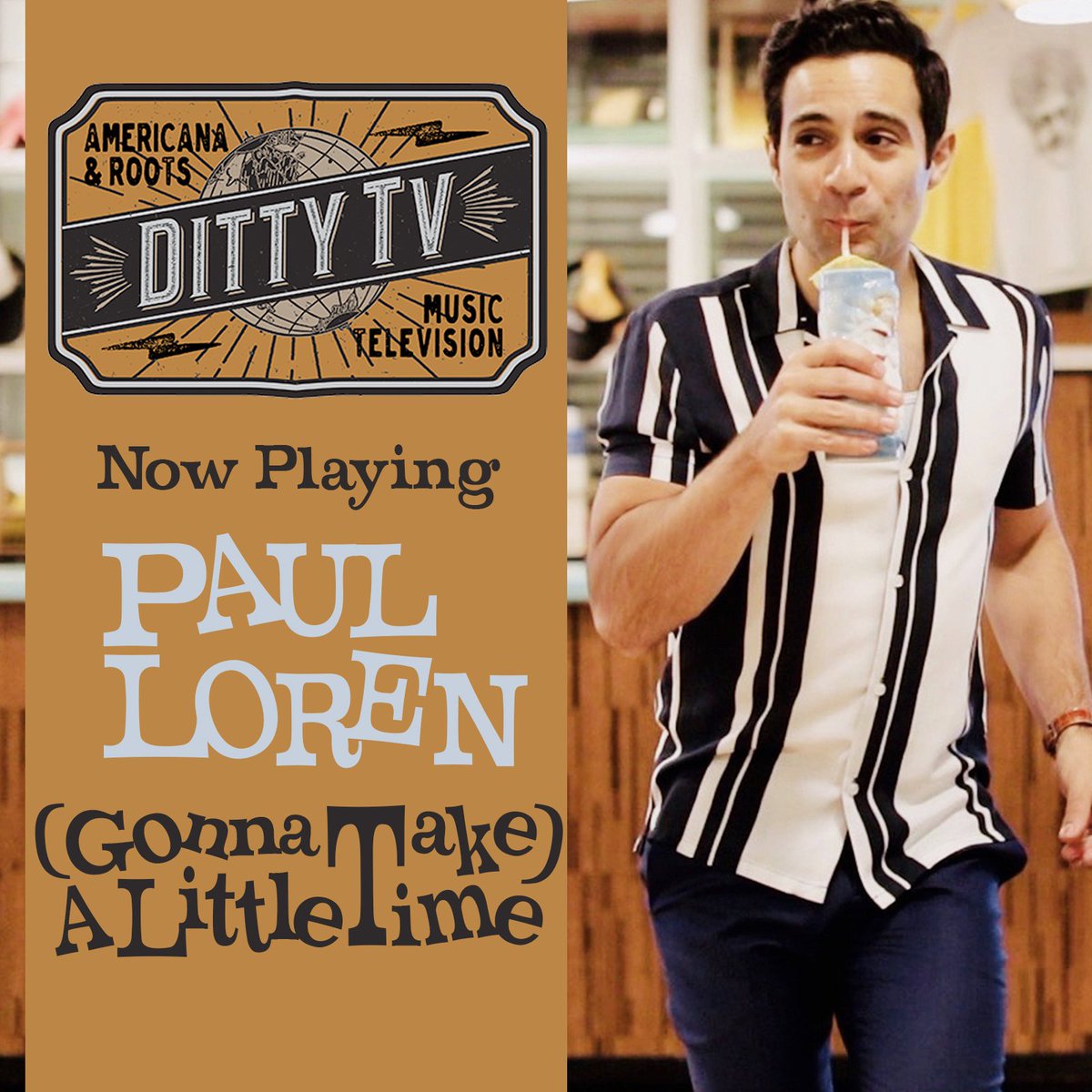 .@DittyTV features <a href="/PaulLoren/">Paul Loren</a>'s new music video "(Gonna Take) A Little Time"!